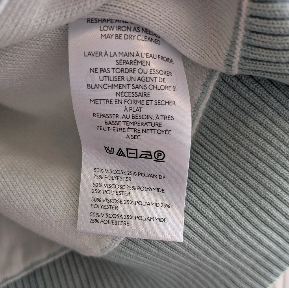Anthropologie Pilcro Oaklyn Cozy Crew-Neck Green Oversized Sweatshirt Size M NWT - Picture 16 of 16